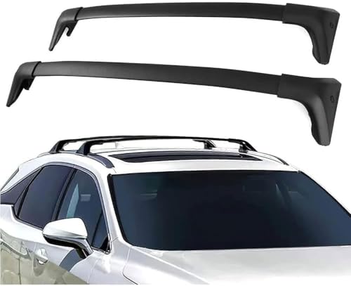 ZHAODG Barre Portapacchi per Auto, per Lexus RX350 RX450H 2016-2021 Barre PORTATUTTO, portabiciclette, Barre trasversali da Tetto,Bagagli Trasporto Rack, Auto Accessori