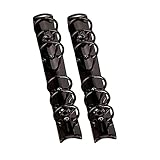Exttlliy 2Pcs Metal A5 Notebook 6-Ring Binder Mechanism Replacement Kit Loose Leaf Binding Spines...
