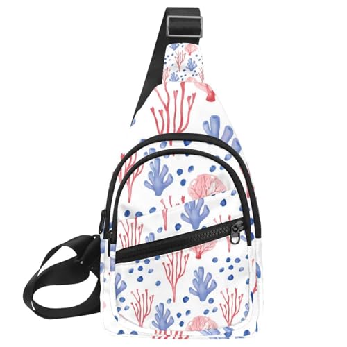 Sac à dos à bandoulière léger imprimé exotique au style unique
