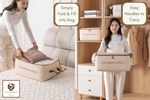 100% Cotton Wool Storage Bag