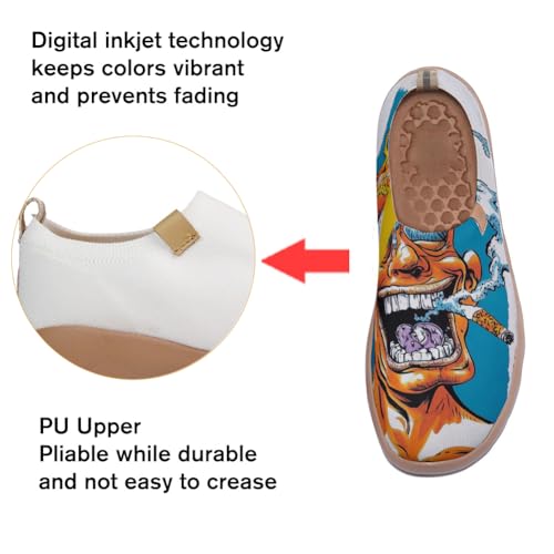 Personalized Slip On Travel Shoes Ultra Lightweight Breathable Knit Comfort Walking Loafers - Customize Now3