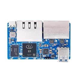 Orange Pi R2S 2GB RAM LPDDR4X with 8GB eMMC Flash RISC V 8 Core 2Tops Al Arithmetic Power Development Board, 2.5G High-Speed Dual LAN Ports Single Board Computer (2GB)