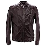 Product Code: 71020817 Belstaff Herren Jacken 71020817 V Racer Black Brown Leder Braun
