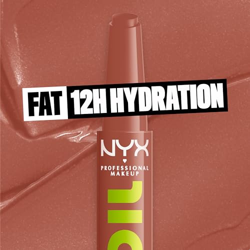 Nyx Professional Makeup Fat Oil Slick Click Lip Balm, Everyday Wear Non-Sticky Buildable Lip Oil, Verified - 5