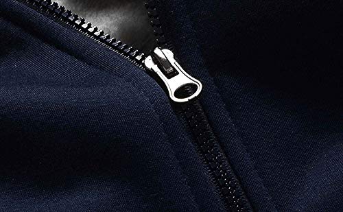 Moletom masculino casual de inverno de lã com zíper e capuz plus size jaqueta de lã masculina fashio