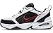 Produktbild Nike Herren Air Monarch IV Weißer Synthetik/Textil Sneaker Größe 45 EU Mehrfarbig (White/Black-red)