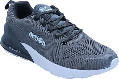 Image of Action Men's Non-Marking Mesh Lace-Up Running Sport Shoes AM 1024