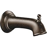 Moen Oil Rubbed Bronze Replacement 7.25-Inch Tub Diverter Spout with 1/2-Inch Slip Fit Connection, 3857ORB