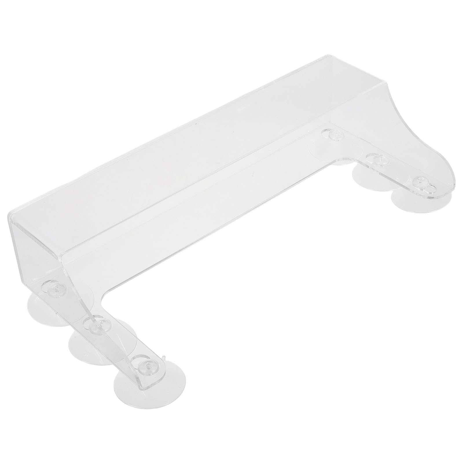 Estante de Bebidas para Refrigerador de Acrílico Transparente Ventosa