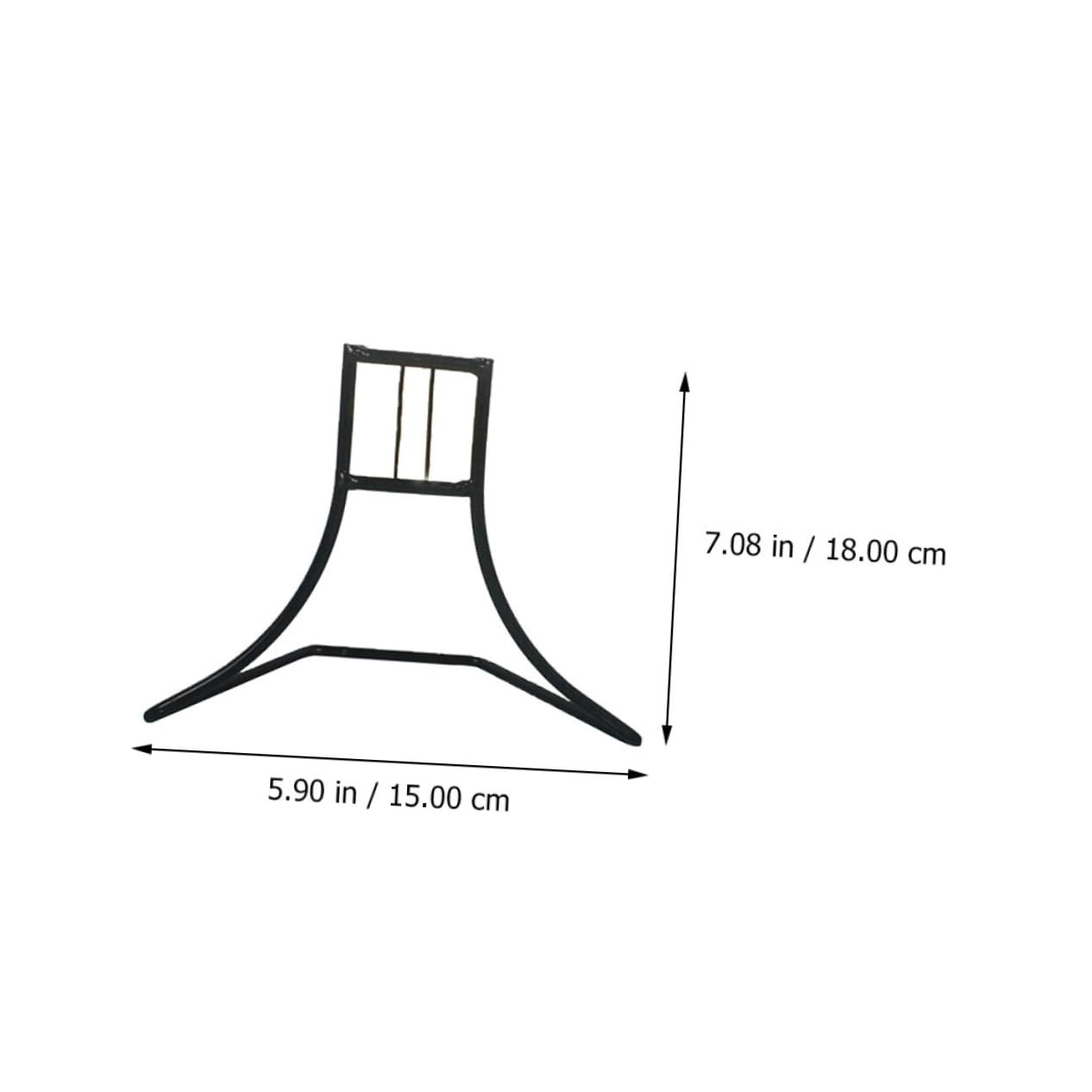 Happyyami 1pc Pet Hamster Running Wheel Storage Rack Iron Bracket for 22cm Wheels