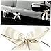 HOODANCOS 10 Pack Wedding Bow Riband Polyester Bow Tie for Car Decor Box Decor Reception for DIY and Party