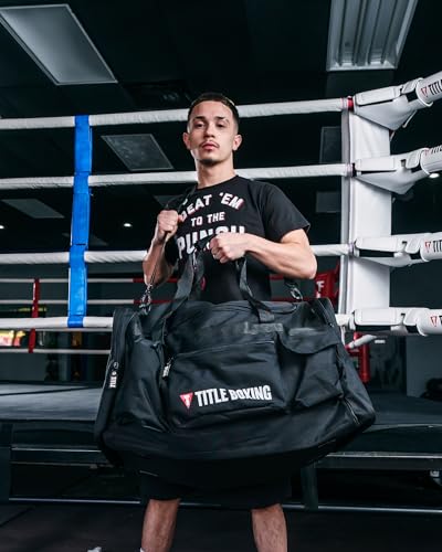 Title Boxing Deluxe Gear Bag - Gym Bag, Duffel Bag, Equipment Bag, Boxing Equipment Bag, Sports Bag Boxing, Gym Duffle, Athletic Bag2