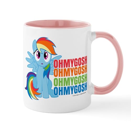 CafePress MLP Rainbow Dash OMG Mug 11 oz (325 ml) Ceramic Coffee Mug