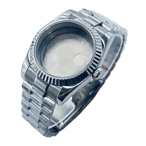 Bracelet Maillons Semi-Circulaires et boîtier saphir pour créer votre montre du quotidien