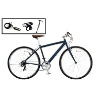 Amazon | 自転車 クロスバイク cyma 【カギ・ライト・ポンプ付