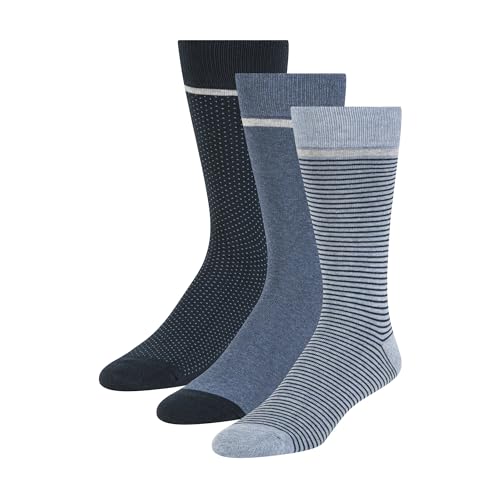 Chaussettes Ted Baker Denim chiné en coffret de 3 paires à offrir pour homme