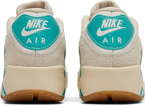 Nike Mens Air Max 90 Golf 'Washed Teal' Running Shoes (12), Sail/Pearl White/Light #TOP4