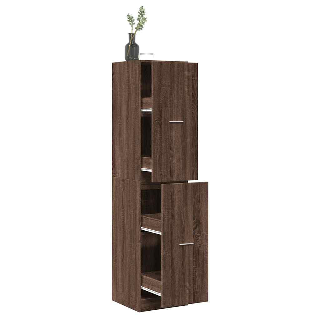 Armoire à pharmacie chêne pour optimiser le couloir ou le bureau