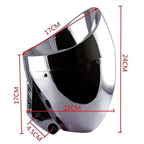 Amazon | PACASK 7インチ LED オートバイ クローム ヘッドライトライト