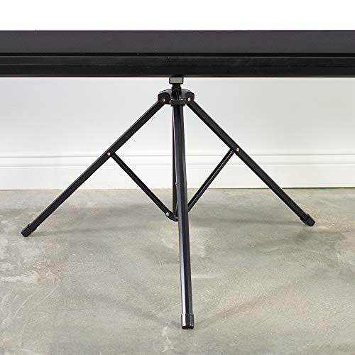 Vivo 100 Inch Portable Indoor Outdoor Projector Screen, 100 Inch Diagonal Projection Hd 4:3 Projection, 4K 3D 1080P Hd Pull Up Foldable Stand Tripod, Ps-T-100 #TOP7