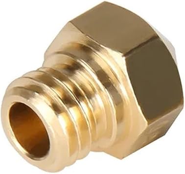 1pc/3pcs/5pcs/10pcs 3D Printer Hotend Nozzle MK10 M7 Thread 0.2/0.3/0.4/0.5/0.6/0.8/1.0mm For 1.75mm Filament 3D Printer Parts Nozzle Kit5Pcs brass,0.2mm
