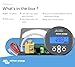 Victron Energy BMV-712 Smart Battery Monitor with Shunt - 6.5-70 VDC - Display, Bluetooth and Detailed in-App Insights- Grey
