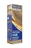 VIPs Prestige BeBlonde Semi-Permanente Haar Toner Farbe Funkelnde Titanium BB08, Kein Ammoniak, kein Peroxid