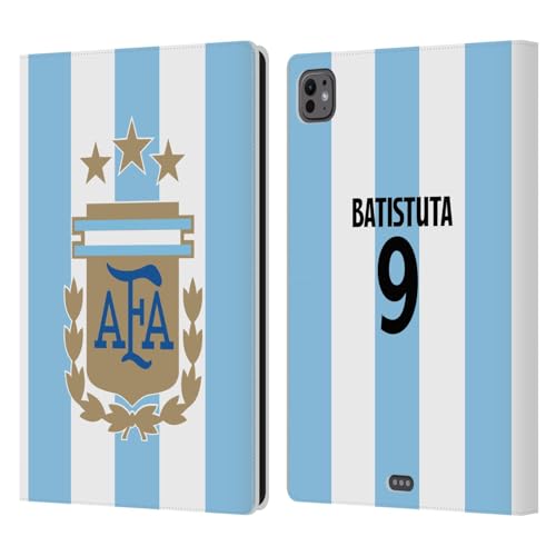 Housse iPad Pro 11 M4 2024 Argentine Batistuta pour le Bureau et Voyages