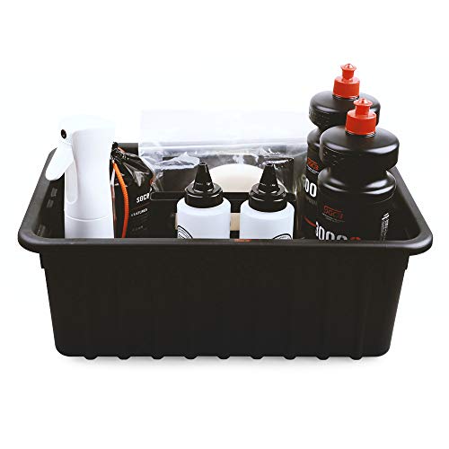 SGCB Deluxe Utility Caddy Organizer DIY Divided Plastic Shower Caddy Basket Storage Tote Portable 6 Compartment Bucket Shower Cleaning Janitorial Caddy Large Capacity For Shower Supplies w/ 6 Dividers - Thumbnail 2