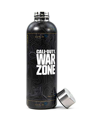 Numskull Officiële Call of Duty Warzone Metal Drinkfles, Standaard