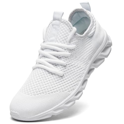 Image of Men's Running Shoes Slip On Walking Comfortable Tennis Breathable Non Slip Athletic Gym Workout Cross Training Fashion Sneakers