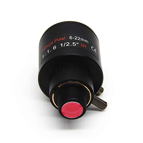 5MP Action Camera Vari-Focal Lens 6-22mm M12 Mount 1/2.5 Inch IR Filter Long Distance View - Thumbnail 2