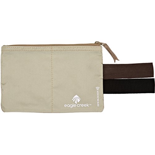 Eagle Creek Travel Gear RFID Blocker Hidden Pocket, Tan