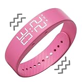 Generico Orologio Sveglia,Dispositivo di Ricarica in Silicone Indossabile con Promemoria - Sveglia per Dormiglioni - Casa Biblioteca Università Regali Uomo Donna Bambini