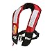 Eyson Inflatable Life Jacket Life Vest Highly Visible Manual for Adults (Red)