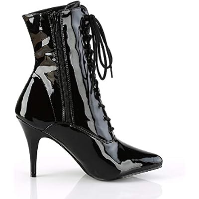 Pleaser Women's Vanity-1020 Ankle Boot,Black