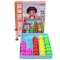 Activities for Seniors with Alzheimers and Dementia, Ball Sorting Game, Color Ball Challenge Game, Elderly Patients Learning Color Sorting and Counting Fidget Gadgets