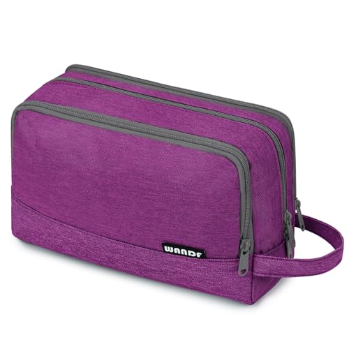 Image of WANDF Travel Toiletry Bag for Men, Small Dopp Kit for Toiletries