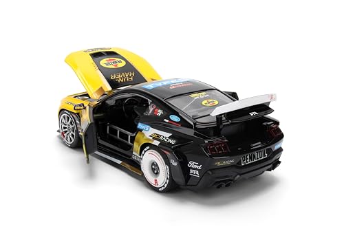 Jada Toys Pennzoil 2023 Ford Mustang RTR Chelsea Denofa 1:24 miniatura 5