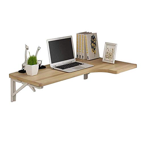 Bureau d'écriture rabattable et table pliante à double abattant mural - 5