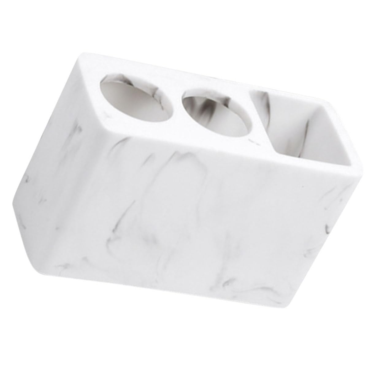 Alipis 3 Pz Porta Spazzolino Da Denti Stuzzicadenti Portaspazzolini Per Bagni In Piedi Automatico Portasapone Parà Scrubber Distributore Di Dentifricio Da Parete Pompa Individuale Resina