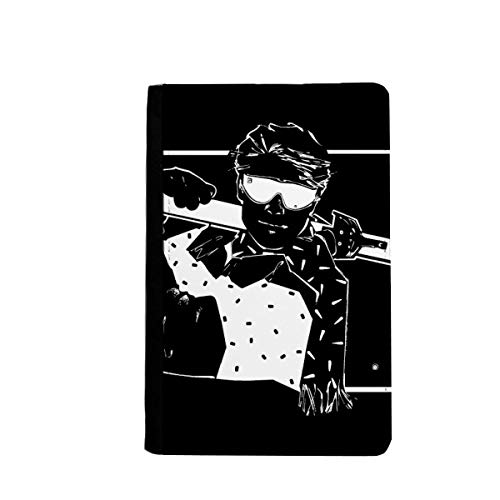 Étui portefeuille passeport sports d'hiver multicolore 3.7x5.8" voyage