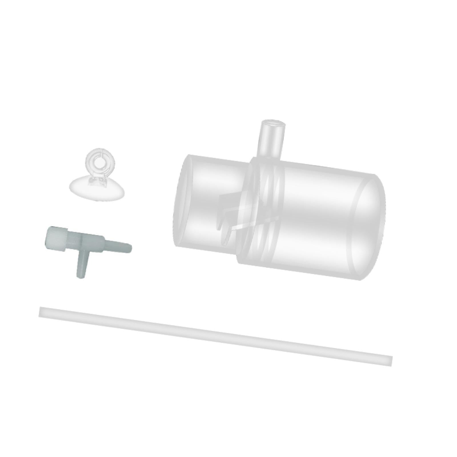 KIOALXZ Acrylic Water Outlet Nozzle for Tanks Featuring Effective Oxygen Enrichment Adapter Enhancing Fish Care Tubing Freshwater Fish Planted Aquatic Plant, Clear, 20mm