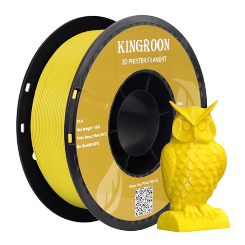 Kingroon PLA 3D-Druckerfilament gelb