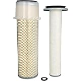 EZROAD Outer Inner Air Filter Kit 42489 46517 Compatible with Wix Compatible with Ford 221406