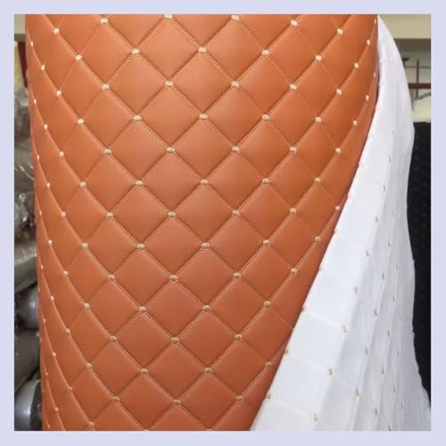 Tissu cuir en simili souple pour réparer un siège de voiture abîmé ou un canapé usé