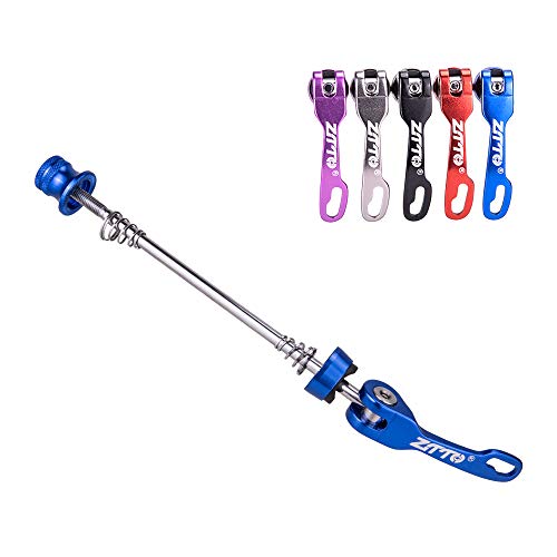 Espeto de liberação rápida, Andoer Eixo de bicicleta de liberação rápida espeto dianteiro traseiro d