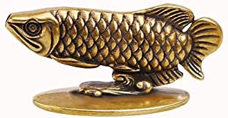 Mini Copper Pure Copper Incense Burner Table Ornaments Office Desk Decorations Accessories Vintage Brass Animal Lucky Fish Figurines -