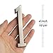 HASWARE 4 Inch Self Adhesive House Number, Modern and Easy to Install without Tools, Ideal for Outside Street Mailbox Office Hotel Room Apartments Home