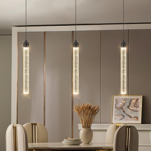 Image of Mini Chandeliers Modern Crystal Pendant Lighting LED Dimmable Pendant Lights Kitchen Island Dining Room